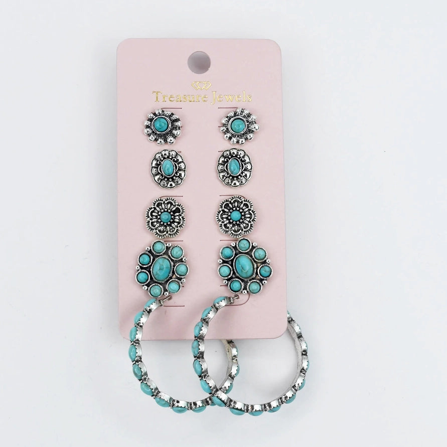Boho Babe Earrings Set