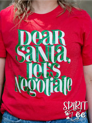 DEAR SANTA TEE
