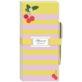Cherries Magnetic Notepad