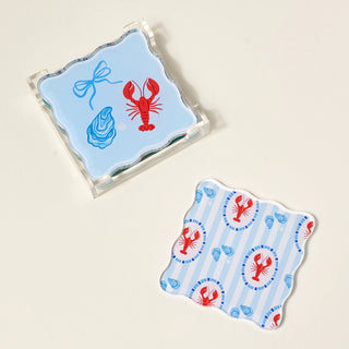 Table Talk Acrylic Coaster Set–Harbor House