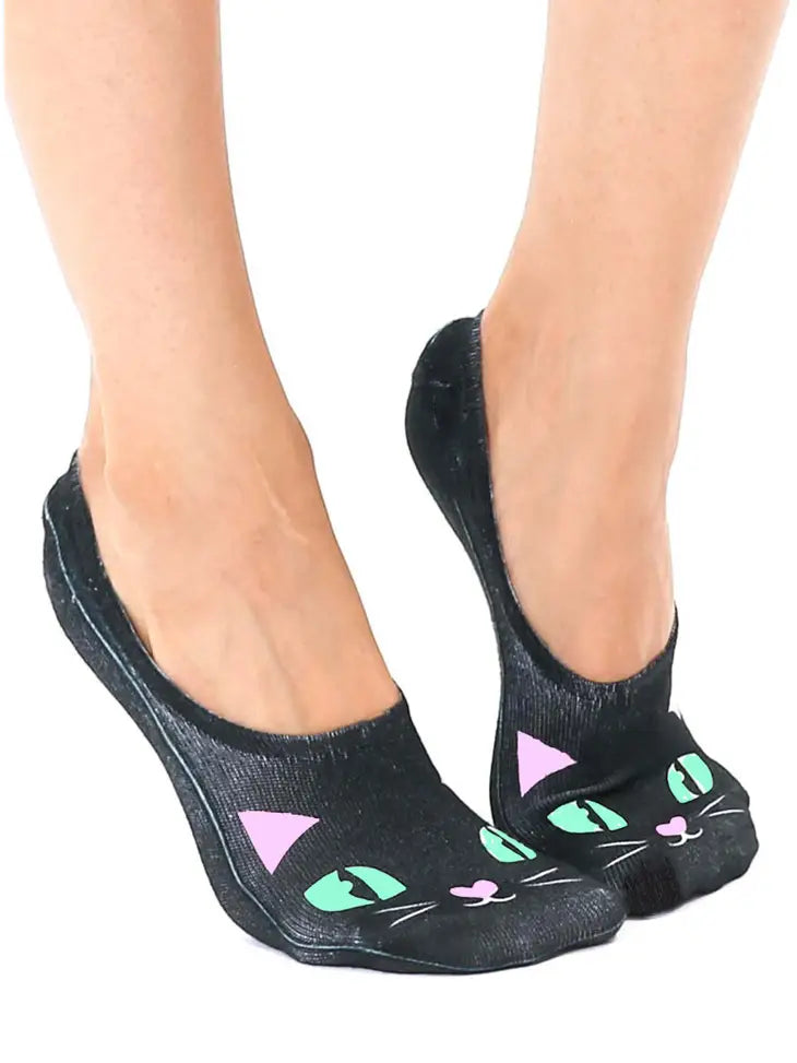 Black Kitty Liner socks