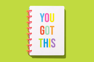 Disc Bound Notebook - "You Got This"