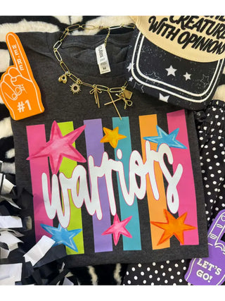** PRE ORDER NEON RAINBOW SPIRIT STARS TEE**