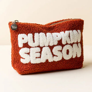 Teddy Pouch-Rectangle-Pumpkin Season
