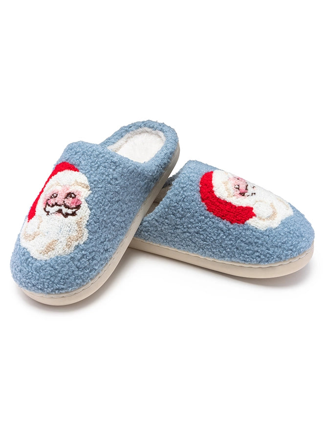 Christmas - Santa Claus - Blue slippers