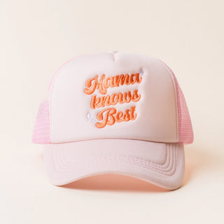 Trucker Hat-Mama Knows Best