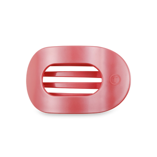 Round Flat Hair Clip | Medium | Calming Coral