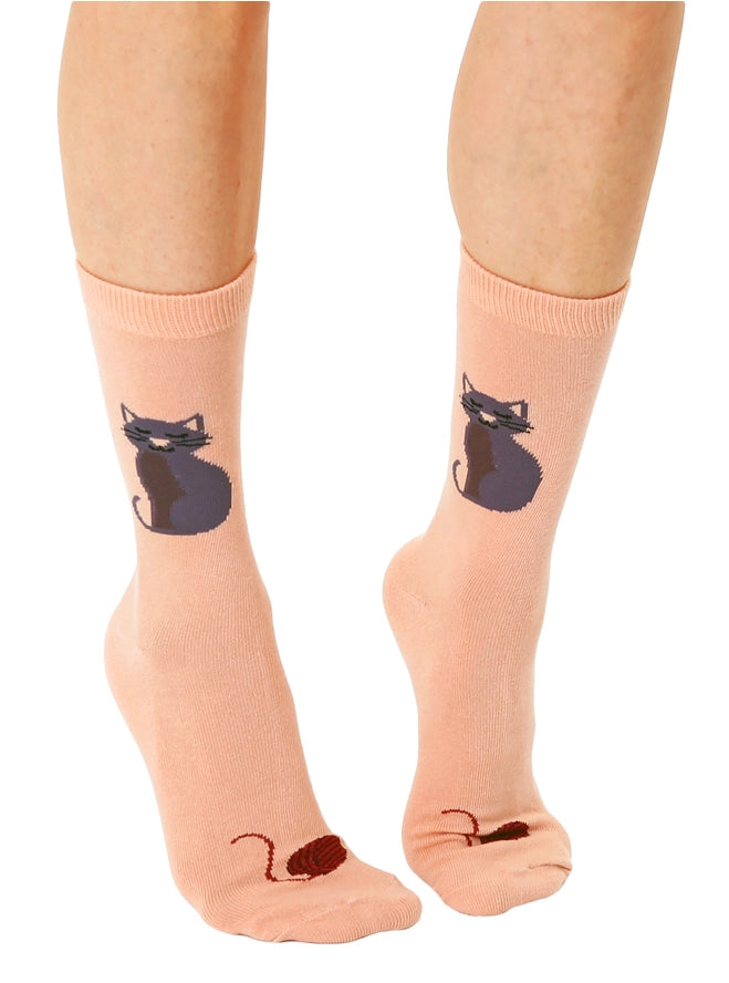 Cat 3D socks