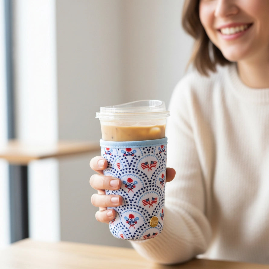 Sip Savvy Drink Sleeve–Large–All-American Darling