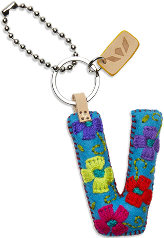 TURQUOISE FELT CHARMS V