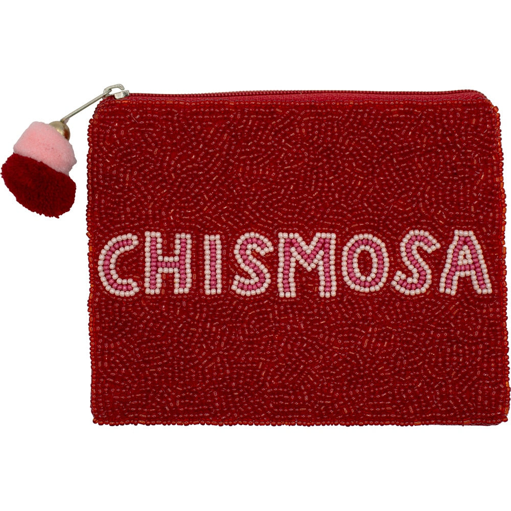 Chismosa Beaded Coin Pouch