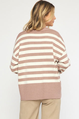 CREAM MOCHA CARDIGAN