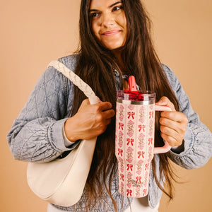 Oh So Merry-40 oz Lifestyle Flip Straw Tumbler