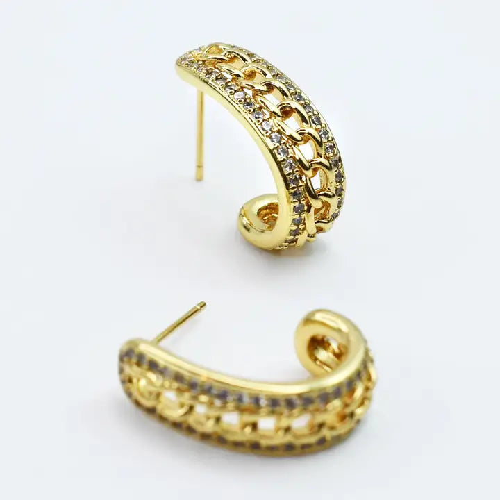 Luster Loop Earrings