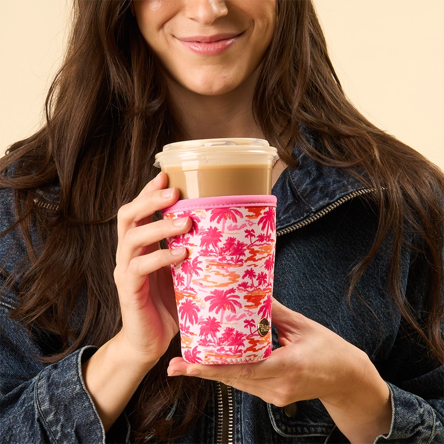 Paradise Palms Large-Sip Savvy Drink Sleeve