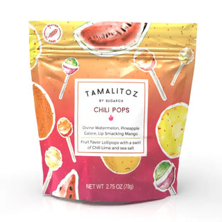 Spicy Lollipops - Chili Pops By Tamalitoz 2.75oz