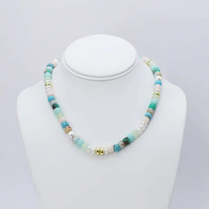 Dreamy Girl Gemstone Necklace