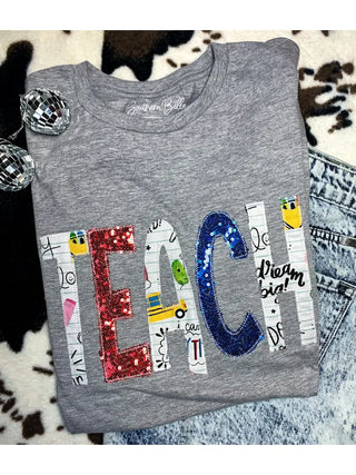 TEACH SHORT SLEEVE TEE