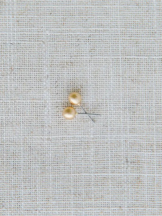 GRENADA BRUSHED GOLD SMALL EARRINGS