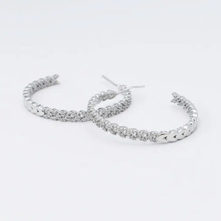 SHINNING HOOPS- SILVER
