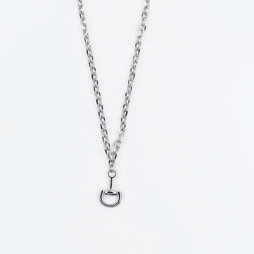 Silver Bit Necklace