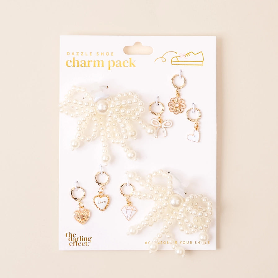 Dazzle Shoe Charm Pack-Pretty in Pearl