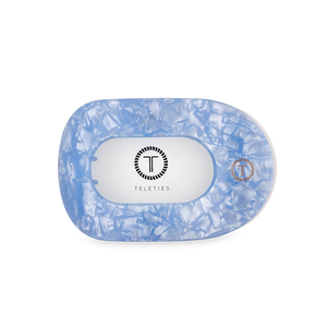 Flat Round Hair Clip | Medium | Blue Lagoon