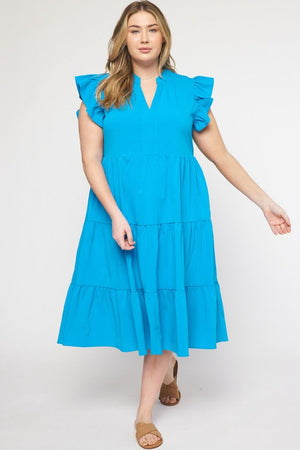 BLUE LIKE THE SKY DRESS