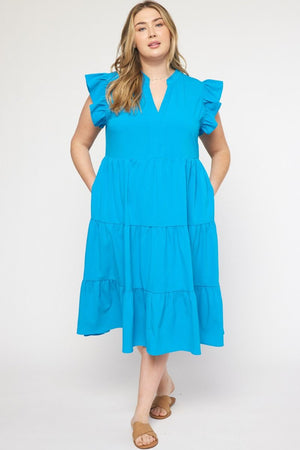 BLUE LIKE THE SKY DRESS