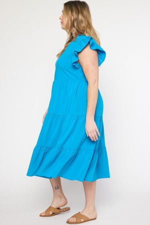 BLUE LIKE THE SKY DRESS