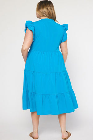 BLUE LIKE THE SKY DRESS