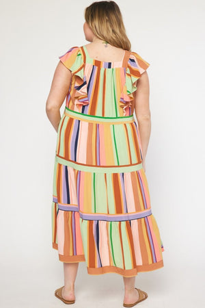 SUNRISE LEMONADE DRESS