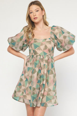 WILLOW GREEN DRESS