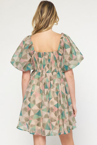 WILLOW GREEN DRESS