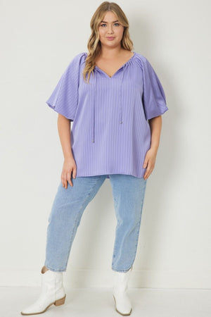 PURPLE RAIN TOP