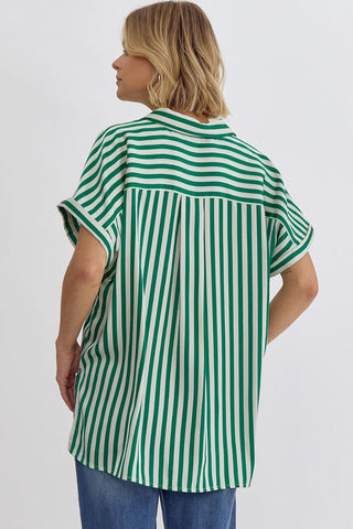 DENISE BUTTON UP TOP