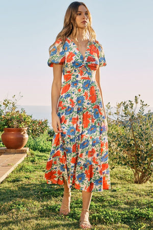 MARGARET FLORAL DRESS