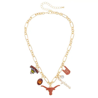 Texas Longhorns Gameday Charm Necklace