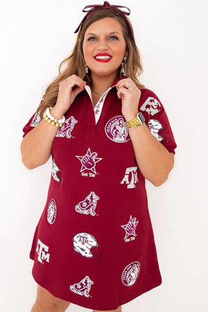 Texas a&m logo dress