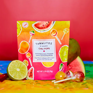 Spicy Lollipops - Chili Pops By Tamalitoz 2.75oz