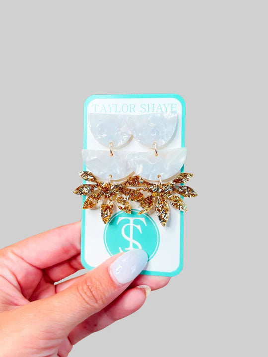 Cassie Fall Acrylic Earrings