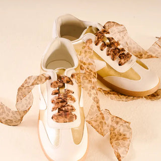 Sheer Cheetah-Step It Up Shoelaces