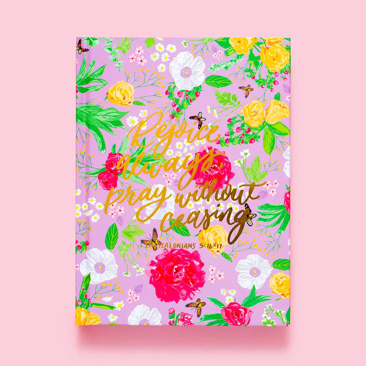 Prayer Journal Floral - Bible Verse