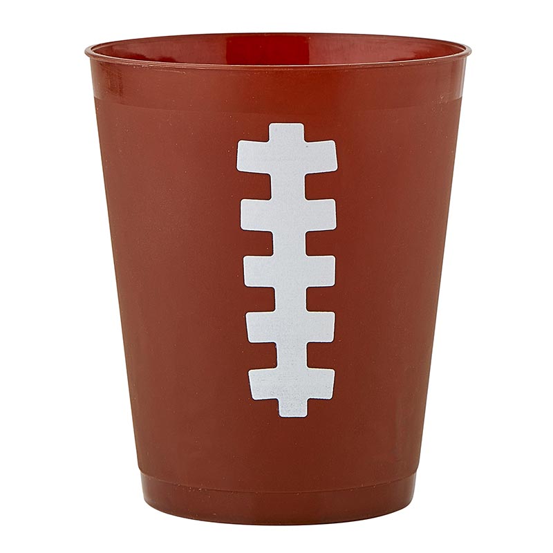 Football party cups 16oz