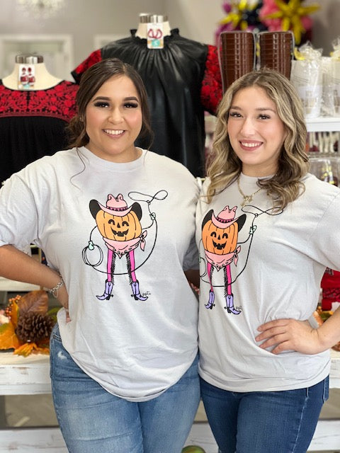 GIDDY UP PUMPKIN TEE