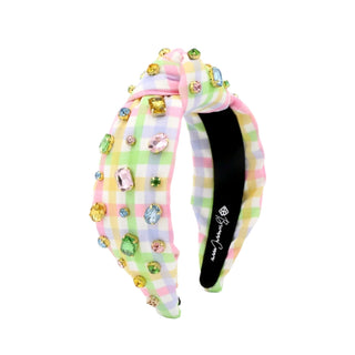 Multicolor Gingham Headband