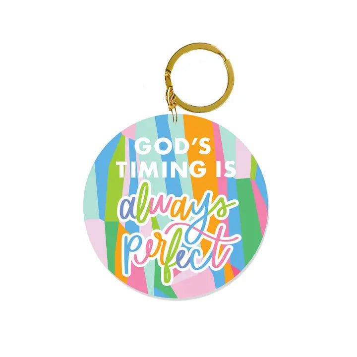 Acrylic Keychain God's Timing