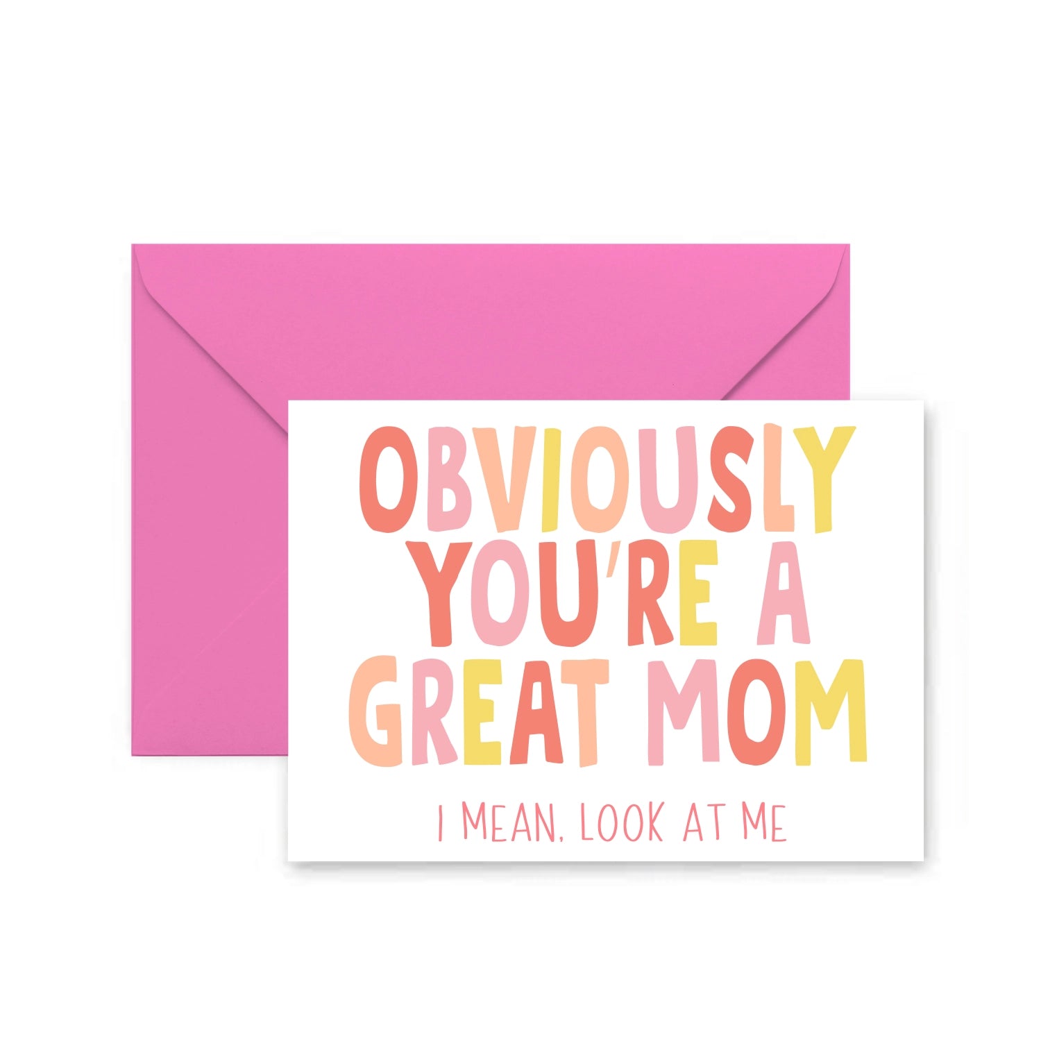 Greeting Card Great Mom
