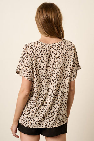 ROWAN CHEETAH TOP