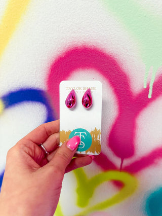 Hot Pink Bonnie Drops